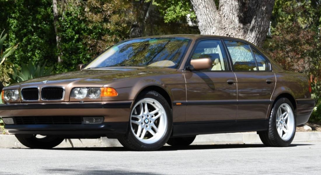 BMW 740i on Bring a Trailer