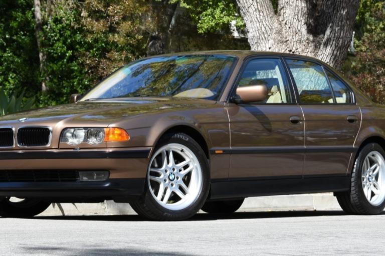 BMW 740i on Bring a Trailer