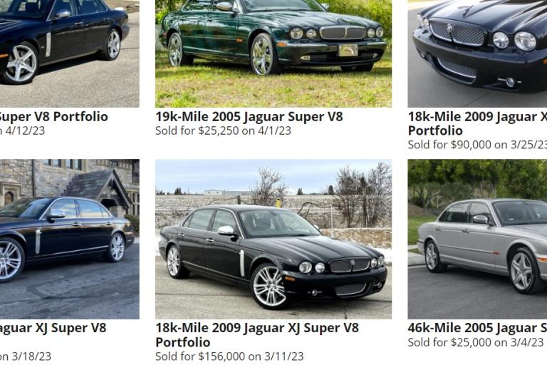 Jaguar Super V8 Portfolio on Bring A Trailer