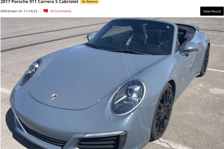The 911 that didn't exist: a listing was posted to Bring A Trailer for a car that wasn't actually for sale