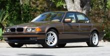 BMW 740i on Bring a Trailer