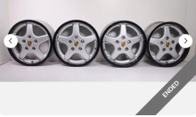 The RUF wheels made by Speedline for the 964-chassis 911