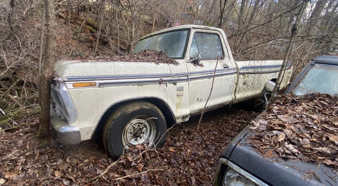 Ford F250 Camper Special barn find