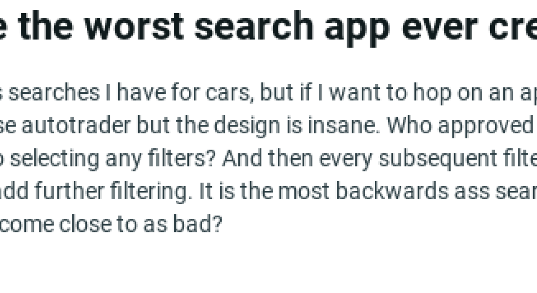 Why is Autotrader still considered a resource for sellers? 