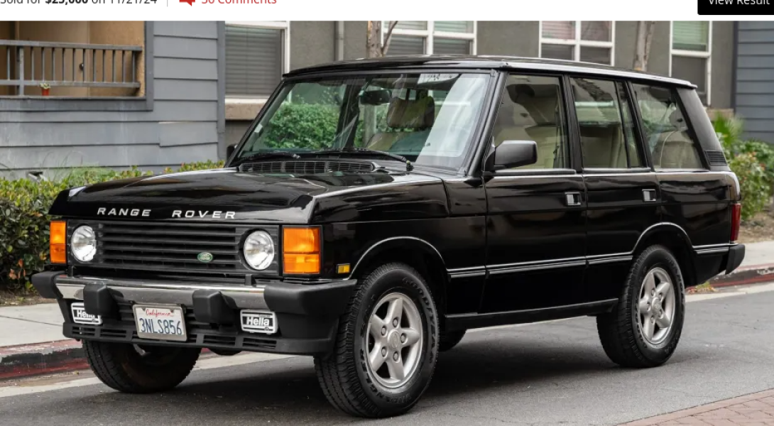 Range Rover Classic on BaT