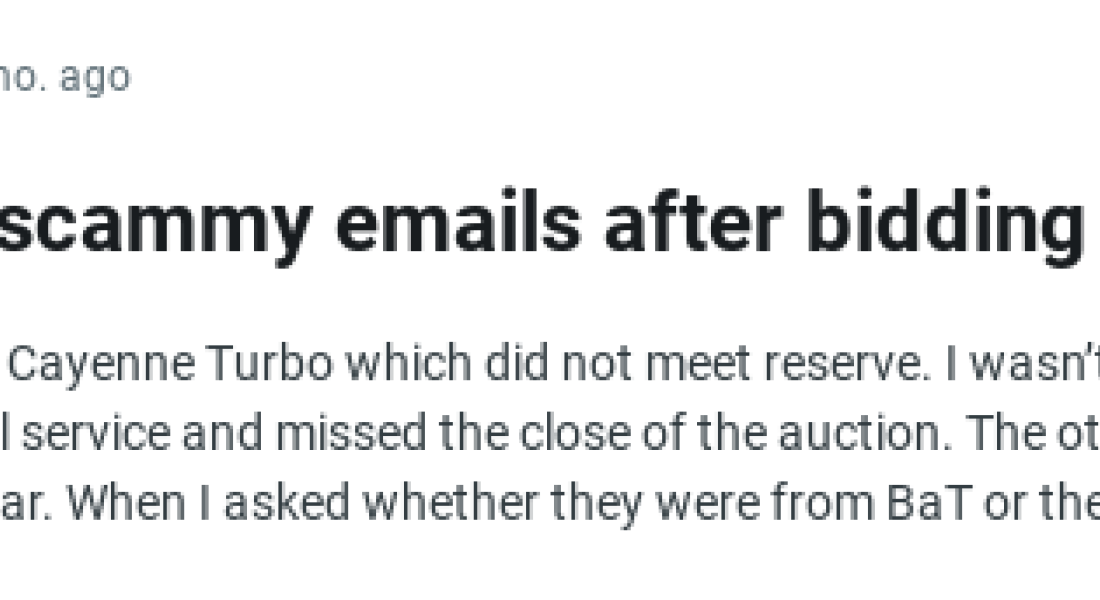 The rise of the post-sale scam